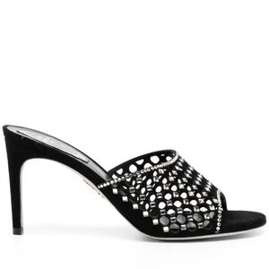 Rene Caovilla Ginger Crystal Mule